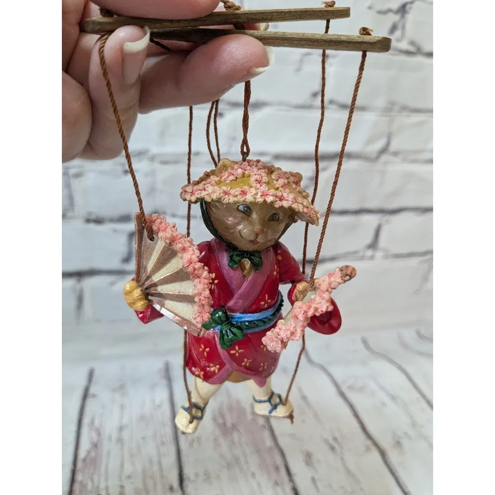 Dillards‎ Trimmings Puppet Ornaments - Set of 2 Marionette Puppets